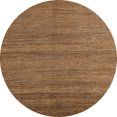thumbnail image 1 of Ahgly Company Machine Washable Indoor Round Abstract Red Brown Area Rugs, 6' Round, 1 of 7