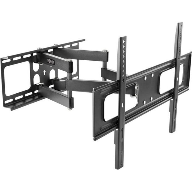 Support Mural TV 37-80 Po. Extérieur Pivotant Inclinable avec Bras Entièrement Articulé