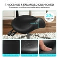 thumbnail image 4 of Ergonomic Adjustable Saddle Stool on Wheels - Ideal for Salon, Spa, Dentist Office, and Home Kitchen Use, 4 of 10