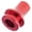 Red, variant on Aluminum Shifter Boot Retainer Shifter Knob Adapter Connector for Vehicle M12x1.25 Shifter Knob Boot Retainer