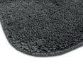 Polyester Bath Rug Mainstays Perfomance One Piece Polyester Bath Rug, Soothing Grey, 23