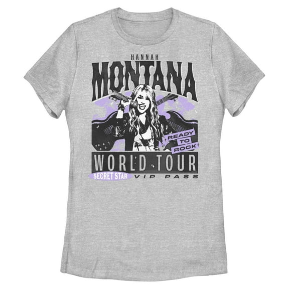Womens Hannah Montana Secret Star VIP Pass T Shirt