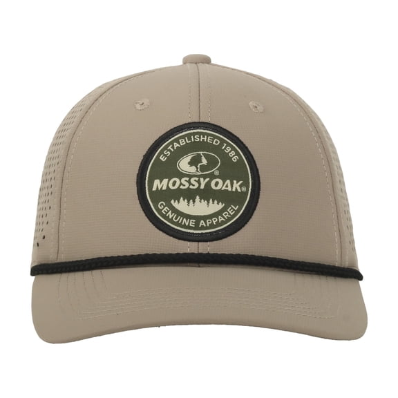 Mossy Oak Classic Logo Cap, Khaki