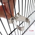 thumbnail image 4 of Soporte para comida para mascotas, Clips para jaula de pájaros y loros, alimentador de frutas y pájaros, soporte para comida para pájaros, jaula para loros, accesorios para canarios, 2 piezas oso de fresa Electrónica, 4 of 5