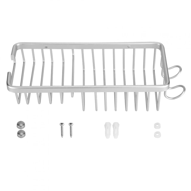 Estante de montaje en pared de aluminio Sincero para almacenamiento de baño y cocina