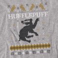 thumbnail image 2 of Harry Potter Hufflepuff Ugly Christmas Unisex Adult T Shirt, 2 of 7