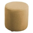 thumbnail image 1 of Stretch Ottoman Slipcovers  Ottoman Covers Removable Footstool Covers Storage Ottoman for Living Room - White, 1 of 6