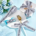 thumbnail image 6 of PH Music Note Ribbon 10 Yards 30mm Polyester Grosgrain Ribbon Gift Wrapping Ribbon Musical Craft Ribbon for Cake Gift Bouquet Music Party Birthday Wedding Decoration White and Black Black, 6 of 7