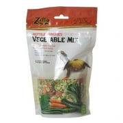 Zilla Reptile Munchies - Vegetable Mix 4 oz Pack of 4