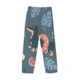thumbnail image 4 of Kdxio Watermelons Dachshunds Print Men's Sleep Pajama Pant Lounge Pants with Pockets, 4 of 8