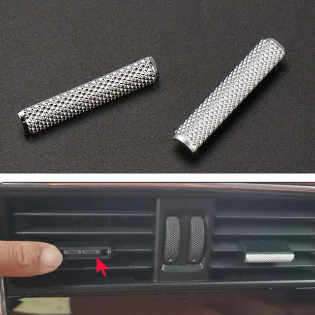Palanca de salida de aire acondicionado de coche para tira de ventilación Porsche Cayenne 2017-2021 Likrtyny Accesorios para autos y motos