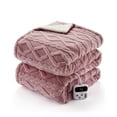 thumbnail image 1 of Electric Heated Throw Blanket - 10 Adjustable Heat Levels, 10-Hour Timer, ETL Certified, Portable, Washable, Fast Heating - 50x60 inches, 1 of 6