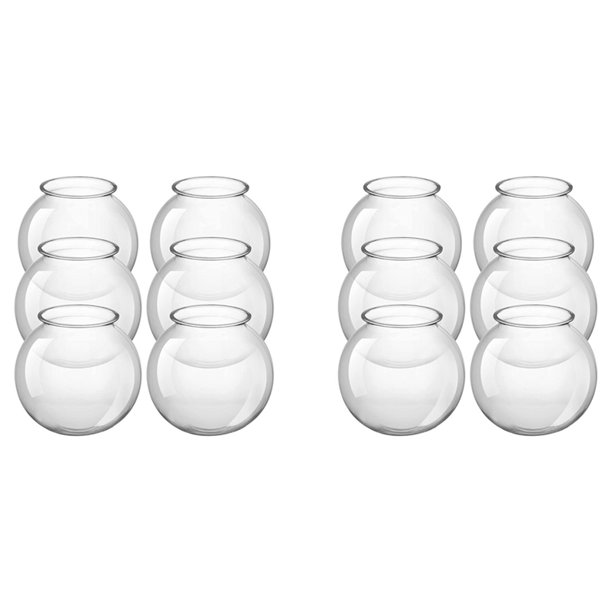 12 Pack 4Inch Duty Plastic Ivy Bowls, for Candy, Carnival Games