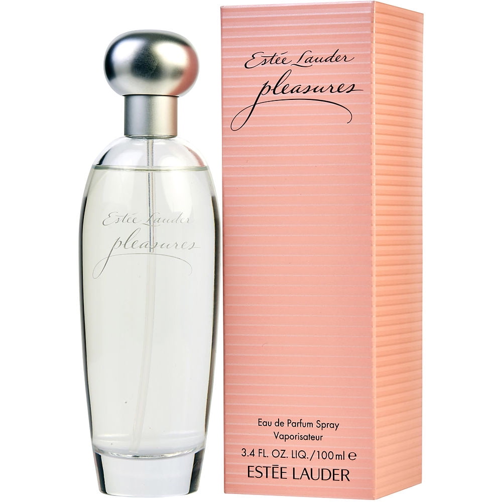 Estee Lauder Pleasures Eau de Parfum Spray, Perfume for Women., 3.4 Oz