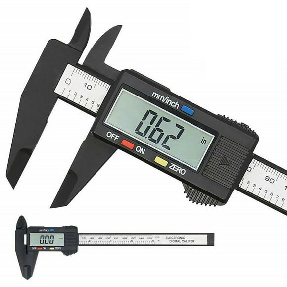 axGear Digital Caliper 150mm 6inch LCD Electronic Display Vernier Gauge Micrometer