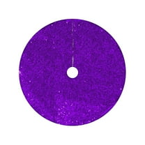 IMossad Christmas Tree Skirt 36 Inch Sequin Velvet Tree Skirts Vintage Xmas Tree Skirt Cover for Chirstmas Party Decor Glitter Christmas Tree Skirt for Home Holiday