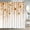 Yellow, variant on SUNOLIFE Fall Thanksgiving Shower Curtain Autumn Pumpkins Waterproof Fabric Bathroom Curtain 72x72 in