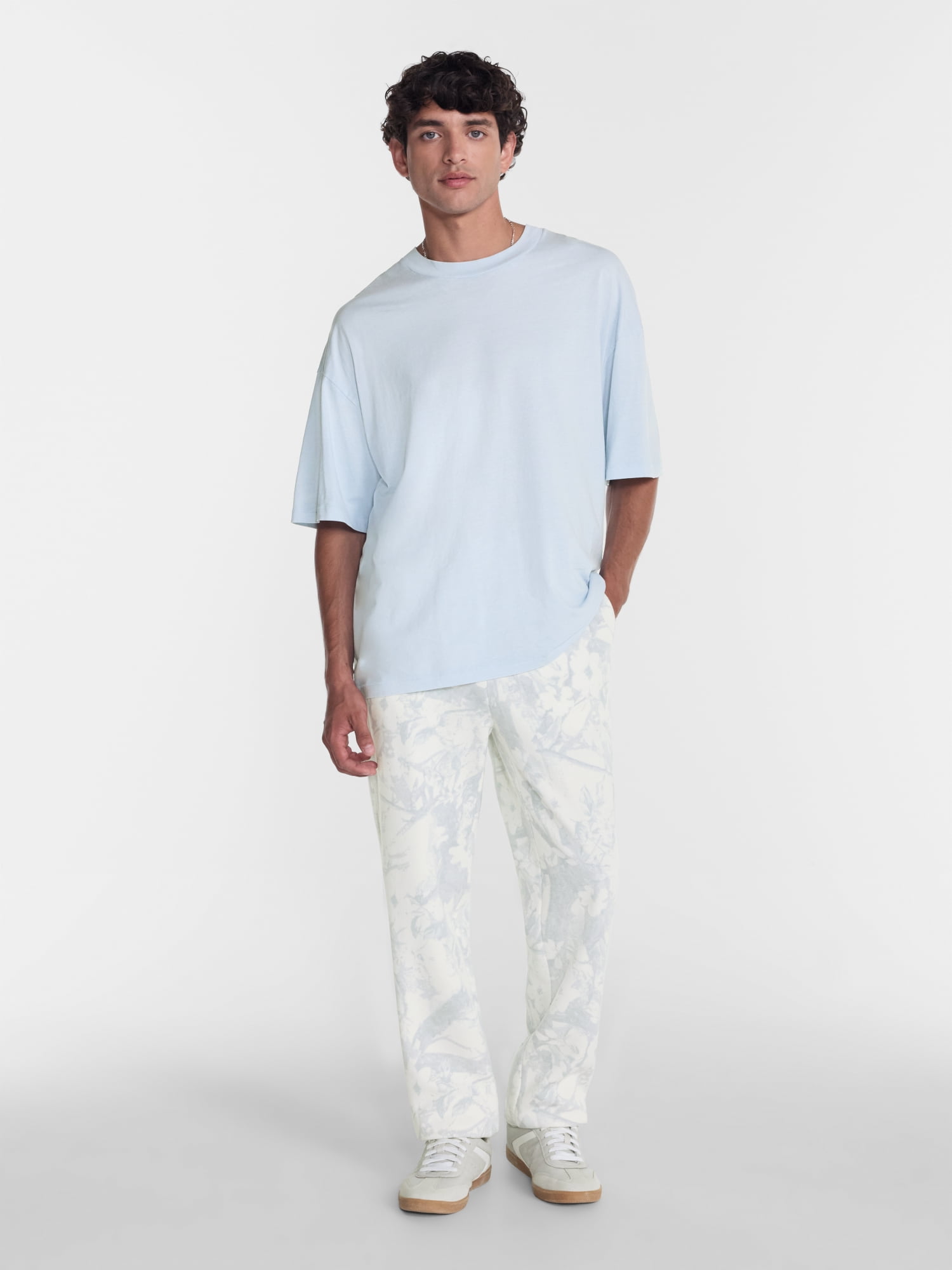 No Boundaries Fleece Jogger Sweatpants, 30'' Inseam Closed Hem, Men's Sizes XS-4XLT