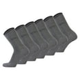 thumbnail image 1 of camel active Calcetines para hombre, paquete de 6 - Calcetines básicos, algodón orgánico Antracita 43-46, 1 of 1