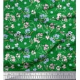 thumbnail image 1 of Soimoi Poly Georgette Fabric Artistic Floral Print Fabric by the Yard 42 Inch Wide, 1 of 5