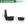 thumbnail image 3 of Guardabarros Unique Bargains para Honda Fit Shuttle (RUS) 2011-2014 con accesorios de montaje, 3 of 6