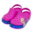 thumbnail image 1 of Frozen Elsa Rosa - Sandalia Infantil con luces Tipo Crocs Antiderrapante - 5493 - Niña Mini Pugs 5493, 1 of 3