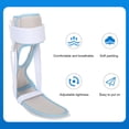 thumbnail image 4 of Afo Drop Foot Brace, Fatiga Resistente a la Fatiga Mejorando la Marcha Caminando Ortesis de Tobillo Ajustable Fijación del Tobillo Transpirable para la Artritis del Tobillo, 4 of 7