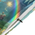 thumbnail image 4 of Cute Cartoom Anime Tinkerbell Bedding Sets Girls Boys Teens Comforter Sets With 2 Pillowcases, 3 Piece Soft Bedding Set Twin, 4 of 8