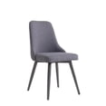 thumbnail image 2 of Myco Furniture RM200-S 22 x 18 x 35 in. Ramsey Side Chair, Gray - Set of 2, 2 of 3
