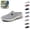 Gray, variant on Mfakffe Orthopedic Shoes for Women Mesh Breathable Non Slip Sneakers Arch Support Relaxed Walking Shoes Comfortable Slip on