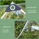 thumbnail image 3 of Lona impermeable transparente de PVC de 14 mil de 10' x 12' con ojales y bridas para cables, cubierta resistente a desgarros para plantas de camping, invernadero, automóviles, patio y pabellón, 3 of 5