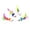 Pink, variant on Kingtowag 3PC Pet Toys Likaty Realistic Fish, Interactive Cat Dog Play Chew Toys, Realistic Fish Cat Toy with Catnip Infused, Washable Interactive Feline Plaything