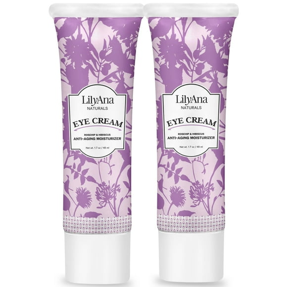 Crema de ojos LilyAna Naturals para ojeras e hinchazón, 50 ml, 2 unidades