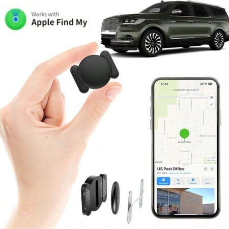 Apple Find My GPS Tracker - No Monthly Fee, Magnetic Waterproof Mini Locator
