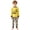 Yellow, variant on Gubotare Boys Pajamas 100% Cotton Toddler Clothes Set Planet Dinosaur Long Sleeve Sleepwear 2 Piece Kids Pjs Size 3-10 Years (Watermelon Red, 6-7 Years)