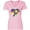 AD-Pink, variant on Inktastic Pickleball Lover Paddle Ball Retro Heart Women's V-Neck T-Shirt