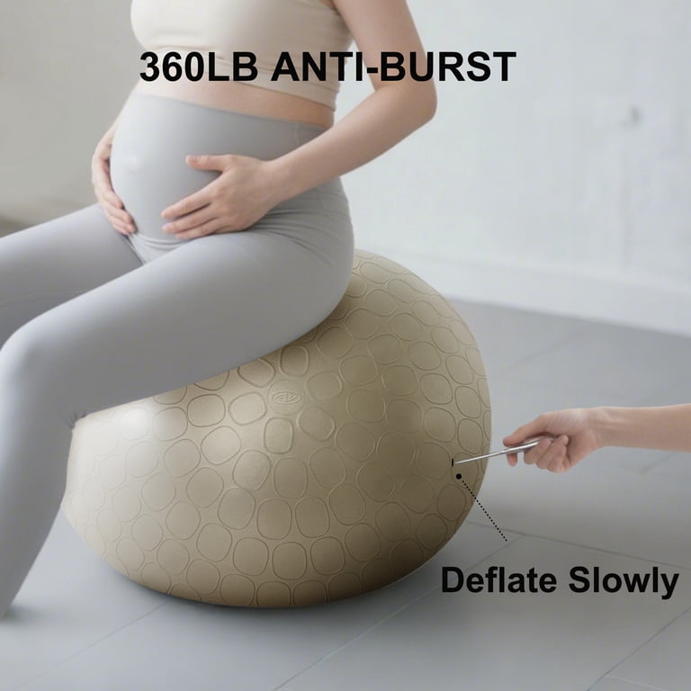 Athletic Works 55cm Exercise Yoga Ball with Air Pump photo 6