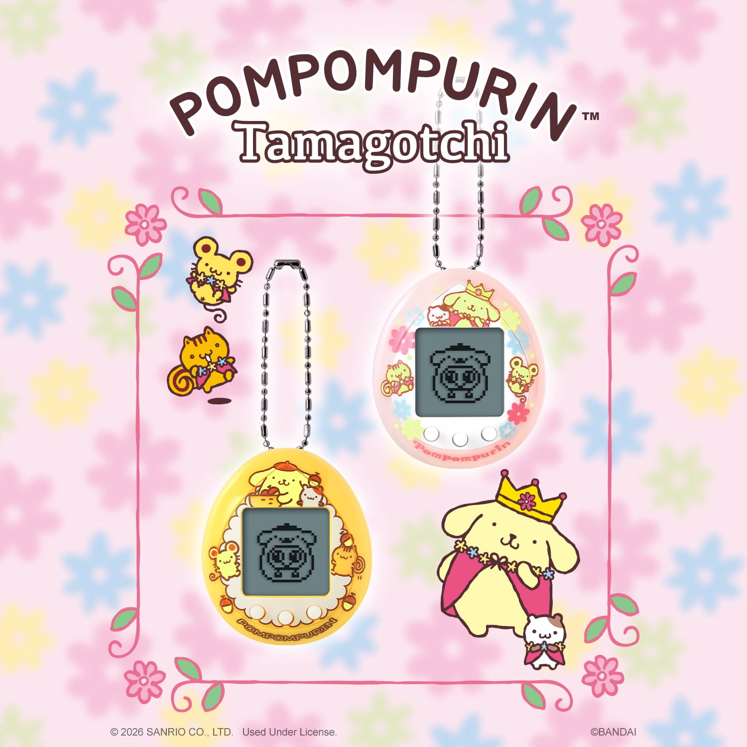 Tamagotchi Nano - Pompompurin - Caramel Pudding