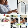 thumbnail image 3 of Glass Rinser for Kitchen Sink, Automatic Cup Washer, Bottle Washer, Kitchen Sink Cup Cleaner Accessories, 3 of 5