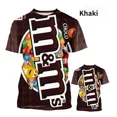 thumbnail image 1 of Camiseta Informal Con Estampado 3d De Chocolate M&m's, 1 of 5
