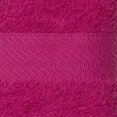 thumbnail image 3 of Baltic Linen Traditional 6 Piece Cotton Bath Towel Collection, Berry Pink, 3 of 4