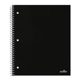thumbnail image 2 of Office Depot® Brand Stellar Poly Notebook, 8" x 11", 1 Subject, College Ruled, 200 Pages (100 Sheets), Black, 2 of 2
