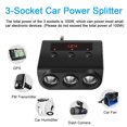 thumbnail image 2 of Labymos Car Chargers 100W High Power Charging Adapter 3-Socket Power Splitter 12/24V with 4 USB, 2 of 8