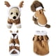 thumbnail image 1 of Disfraz de reno navideño KAIYANG para perros y gatos ropa cálida de vellón S M, 1 of 5