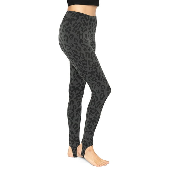 Stretch Is Comfort Women's Oh so Soft High Waist Stirrup Leggings| Adult Small- Large