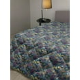 thumbnail image 2 of Space Down Alternative Comforter, Aliens with Various Expressions Happy Sad in Love in Spacecraft Dotted Background, Microfiber Quilt for All Season, 5 Sizes, Multicolor, by Ambesonne, 2 of 3