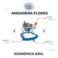 thumbnail image 5 of Andadera Para Bebé Babytek Juguetero Abeja Azul, 5 of 5