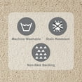 thumbnail image 3 of Mainstays Performance Recycled Polyester Bath Rug, Papyrus Beige, 20" x 34", 3 of 11