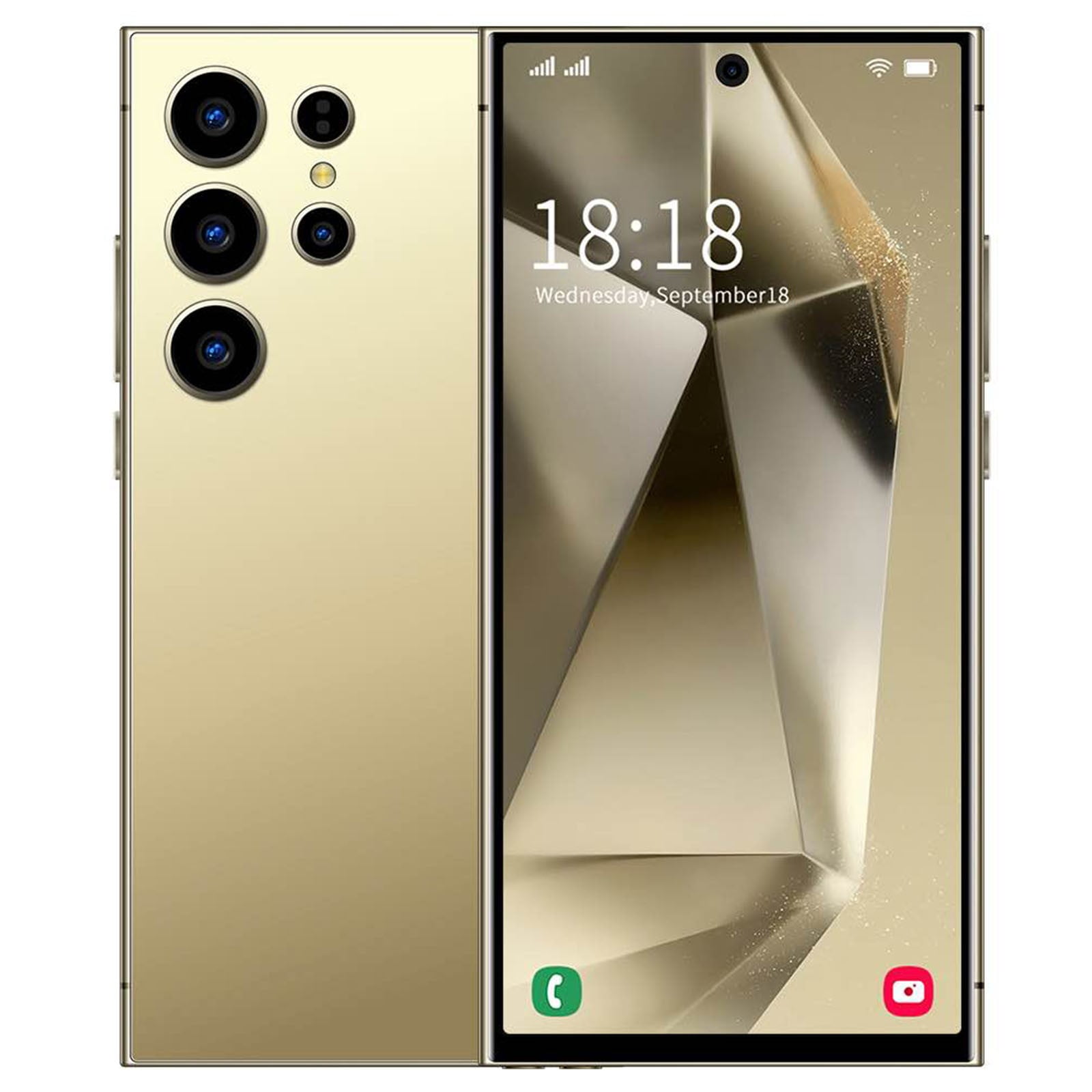 FYTPOV Android Phone, Smartphone With Android Memory 2GB+16GB 6.75Inches 3G MTK6580P Quad-Core CPU Front Camera8MP + Rear Camera13MP, Cell Phones Unlocked