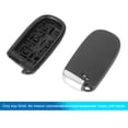 thumbnail image 5 of Car Replacement Key Fob Shell Case Black  3+1 Buttons M3N-40821302 for Dodge Journey, 5 of 6